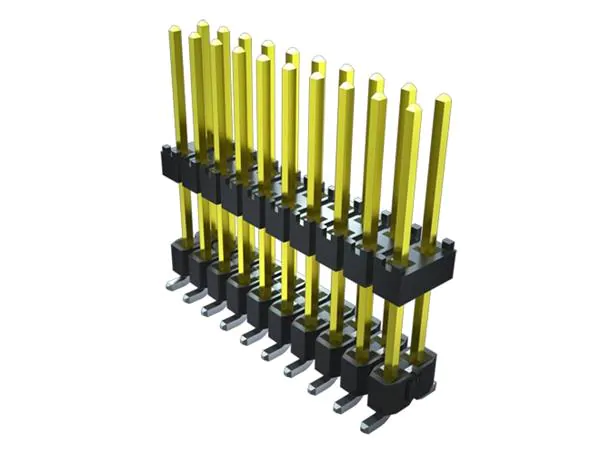Pack of 2  HW-06-20-L-D-630-130  Connector Board to Board & Mezzanine .100" Flex Stacker Through-hole :RoHS
