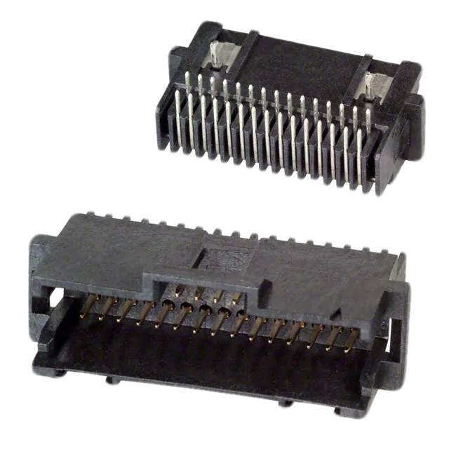 Pack of 8   5-104069-5  Connector Header 30 position 1.27MM Right Angle :Rohs, Cut Tape
