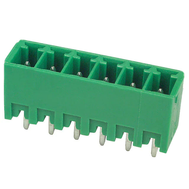 Pack of 2  EDSTLZ1555/6   Terminal Block Header 3.81MM 6 Position Vertical 