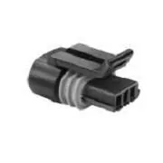 12162280  Automotive Connectors 3 Position Female Crimp Gray 

