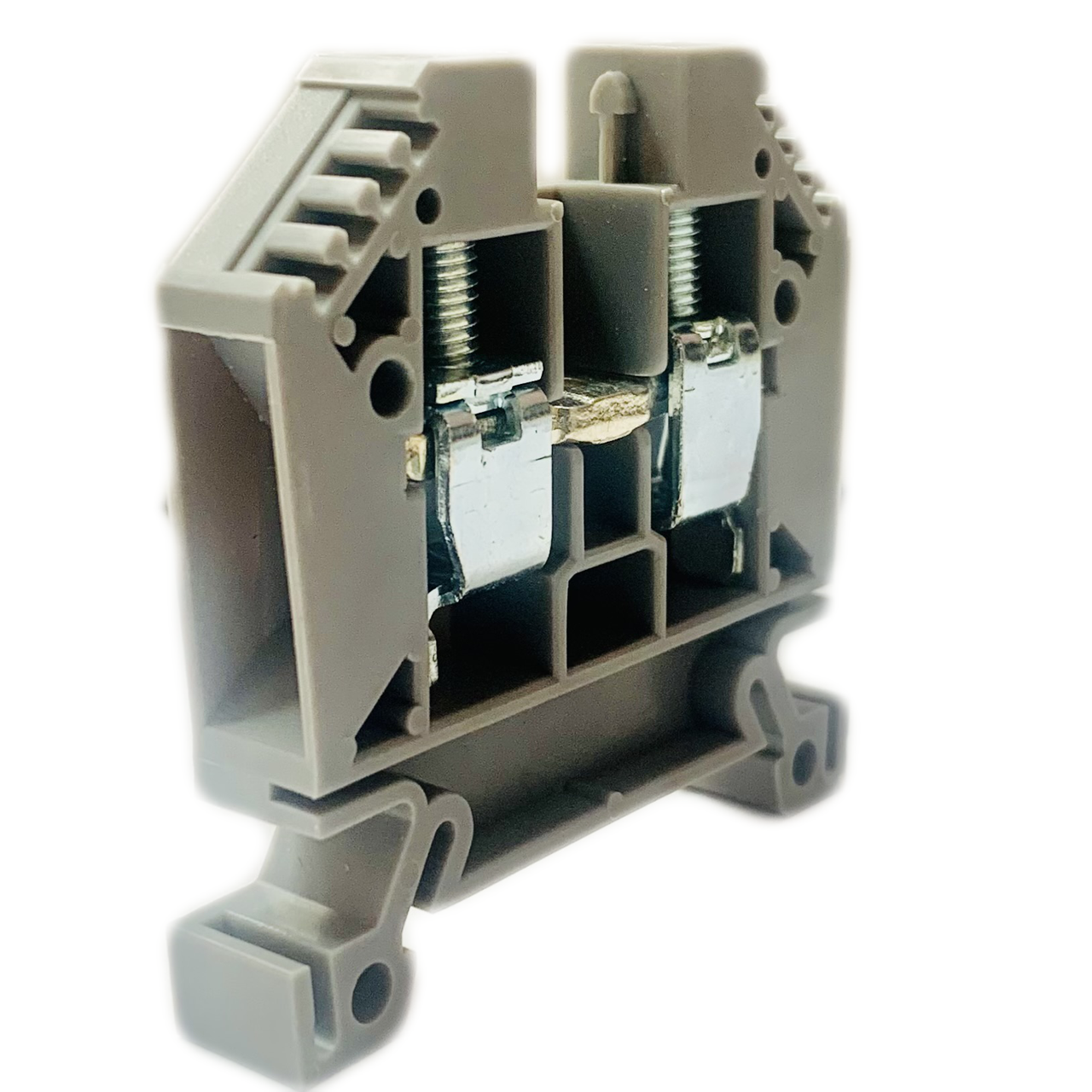 DN-T6   Terminal Block Single Level ACC 18-6 AWG 65A 600V 35MM Din Rail 