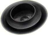 Pack of 10   BPFE-17MM   Catplug Finishing Black Plastic Rubber/ Fits Hole Size .650-.709"- Metal Thickness .031-.079
