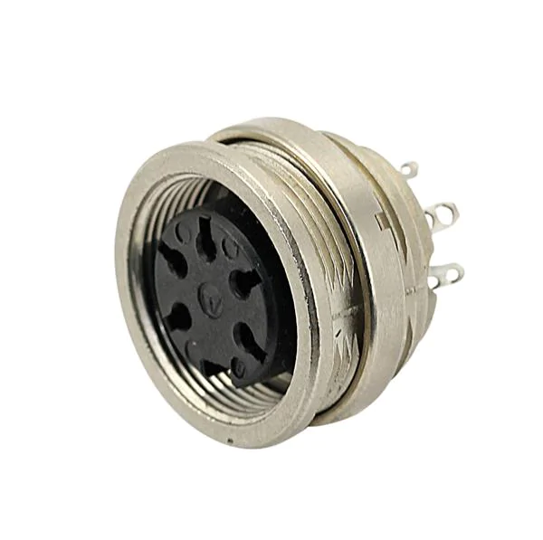 C091 31N006 100 2  Connector Receptacle 6 Position Female Sockets Solder Cup :RoHS

