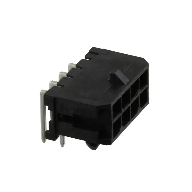 0430450802  Connector Header Through Hole  8 position 3.00mm Right Angle :RoHS
