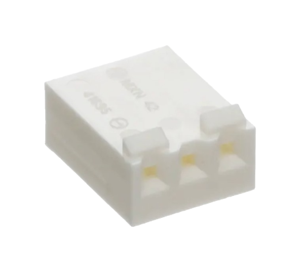 Pack of 50  09-50-8031  Header Connector Cable Mount Plug 3 Contacts Socket 0.156 Pitch Polarized