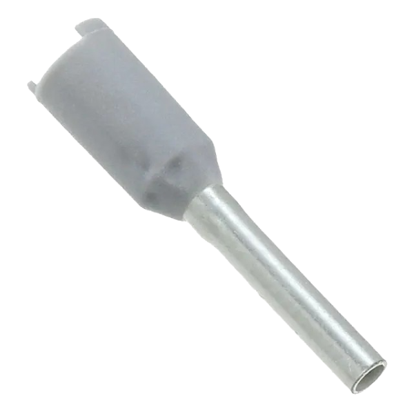 Pack of 50 FSD76-8-DSL8  Gray Wire Ferrule Connector DIN 18 AWG (0.75mm²) Single Wire