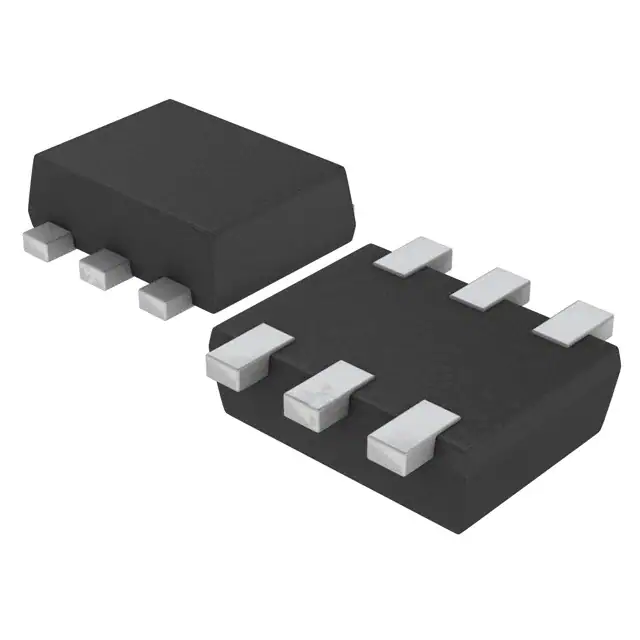 Pack of 11  EM6K34T2CR  Mosfet  2 N-Channel 50V 0.2A EMT6 :RoHs , Cut Tape
