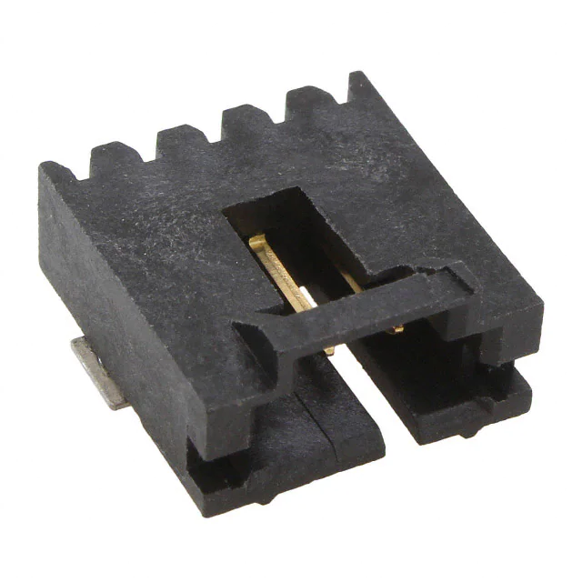 Pack of 2  5-147278-2  Connector Header 3 position  2.54mm Right Angle Surface Mount :RoHs , Cut Tape

