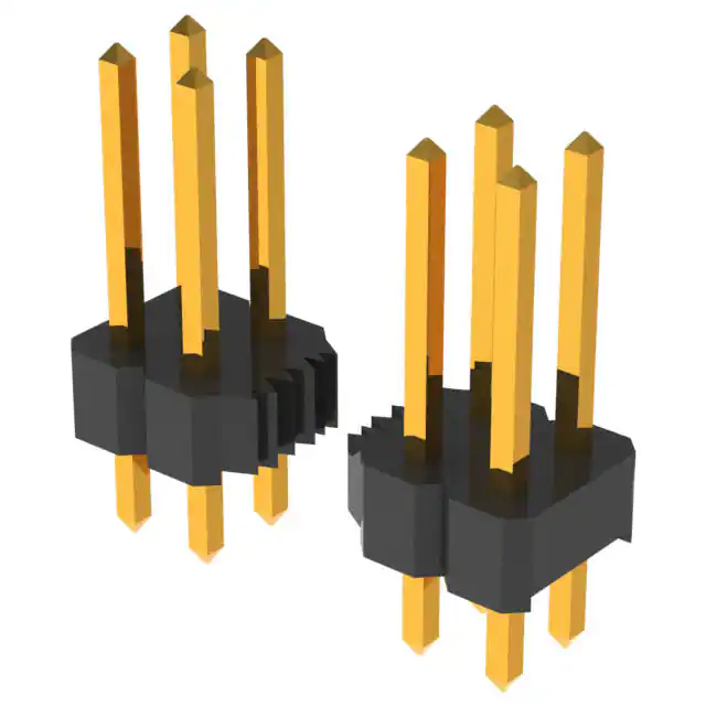 Pack of 2  PRPC030DFAN-RC  Connector Header Through Hole 60 position 2.54mm :RoHS
