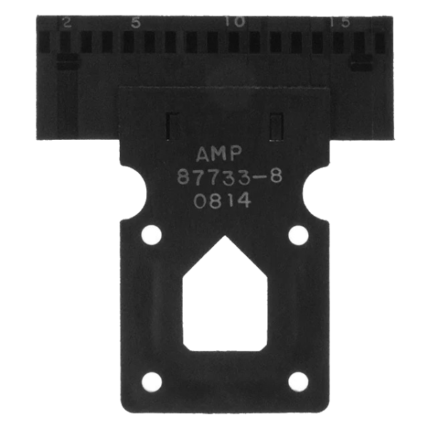 87733-8   Rectangular 34 Connectors - Housings Receptacle Black 0.100" (2.54mm)