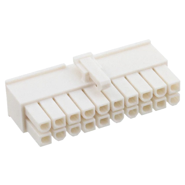 0039012205   Rectangular 20 Connectors - Housings Receptacle Natural 0.165" (4.20mm)
