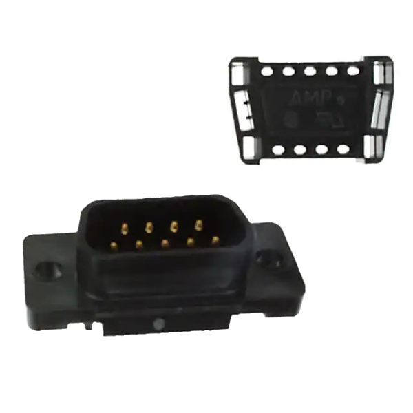 1658615-4  Position 9 D-Sub Plug, Male Pins Connector
