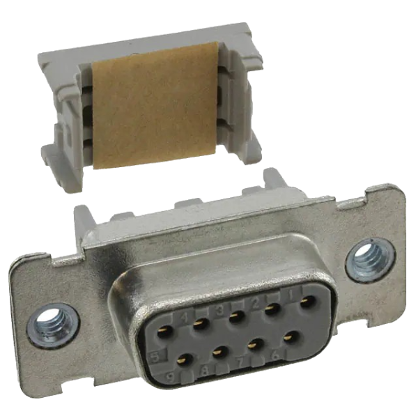 8309-6003   Position 9 D-Sub Receptacle, Female Sockets Connector