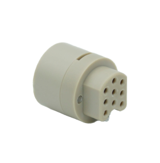 100150 Connector 9Pos Submini-c Female Peek 