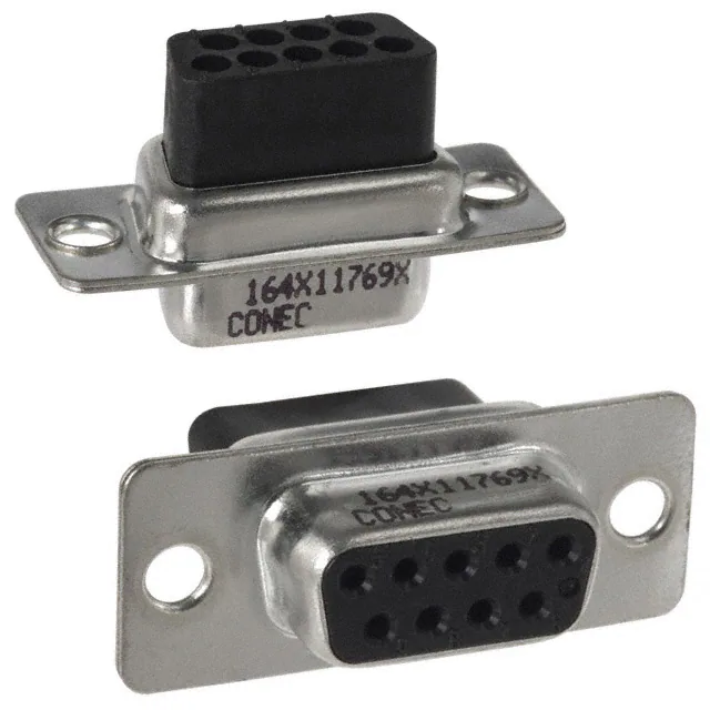 164X11769X  Connector 9 Position D-Sub Housing Receptacle :RoHS
