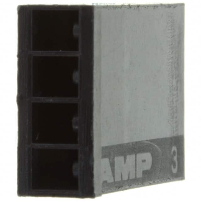 1-87175-0  Connector Housings 4Pos .100 Locking Black :RoHS
