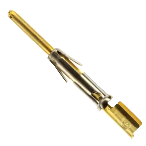 Pack of 10  SM16ML-1S6   Pin Contact Gold Crimp 16-18 AWG Stamped