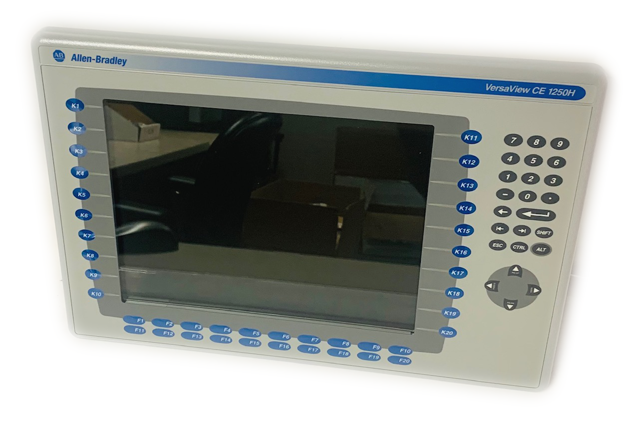 6182H-12KRH4D  Keypad Operator Interface, VVCE 1250,KEYPAD, STD MEM, ENET DC"