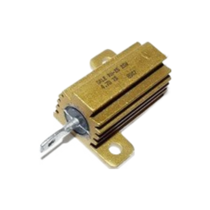CMC251 Resistor Wirewound 1 Ohm 1% 25W ±50ppm/°C C  Aluminum Housed AXL Flange Mount