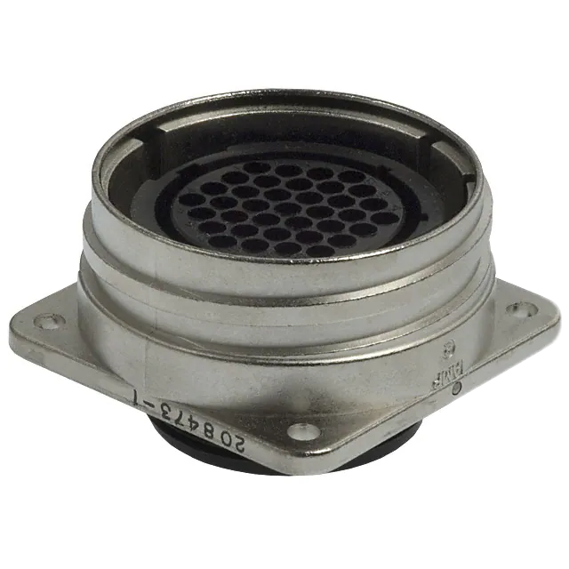 208473-1  Connector Circular Receptacle Housing 37 Position Panel Mount 