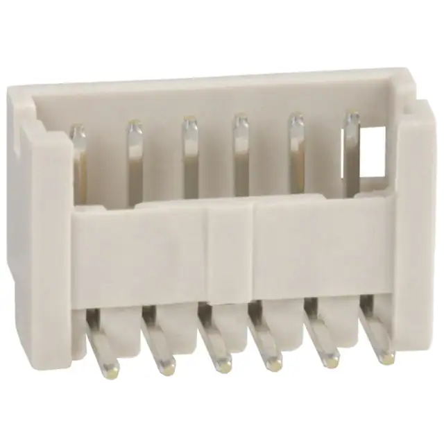 DF13-6P-1.25DS(20) Connector Header Through Hole Right Angle 6 position 1.25mm DF13-6P-1.25DS
