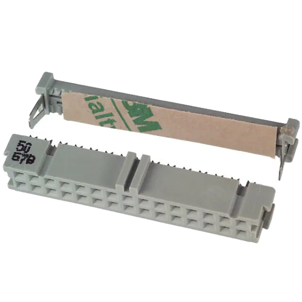3419-6600  Connector 30 Position Rectangular Receptacle IDC Gold 26-28 AWG, Stranded or Solid