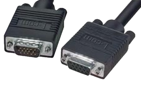 CTL3VGAMF-3B  Premium SVGA Extension Cable, HD15 Male / Female, Black 3.0 ft