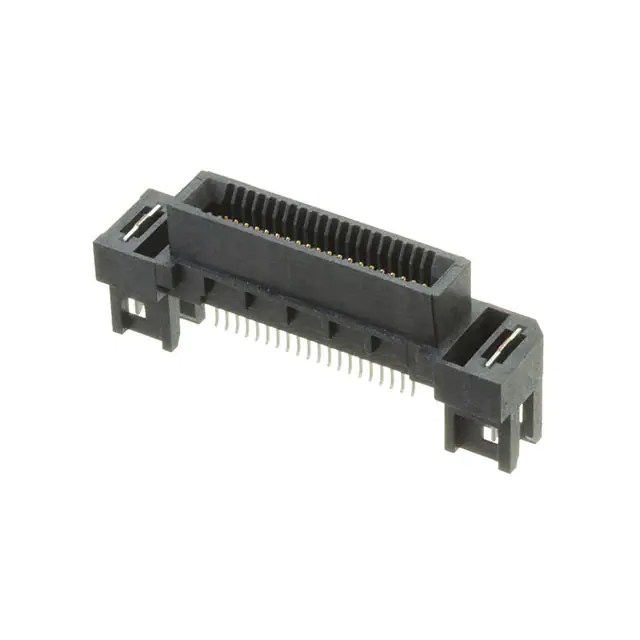 HSEC8-120-01-S-D-EM2  Connector Edge Dual Female 40 Position 0.031 Black :RoHS

