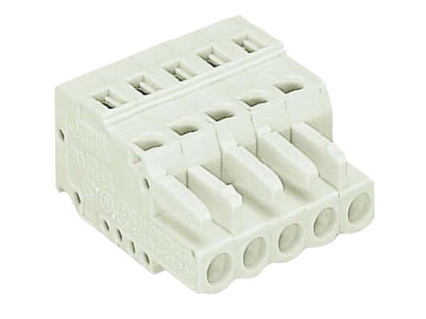 721-104/026-047 Connector 4Pin 4MM/0.197 Plug Fem