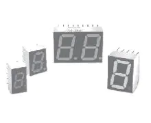 HDSP-K211-GH000  LED Displays Segmented Red :RoHS
