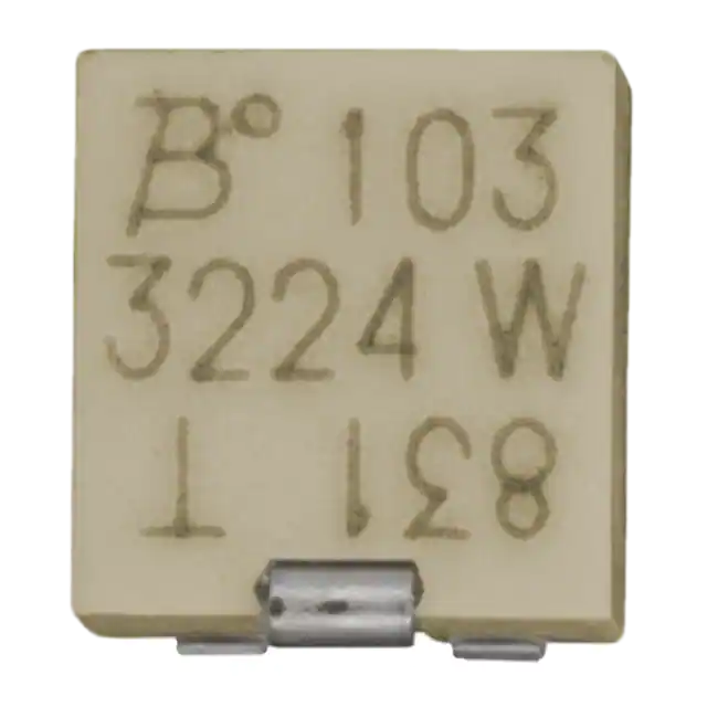 Pack of 2  3224W-1-103E  Trimmer Resistors 10% 10K OHM 0.25W Surface Mount :RoHS
