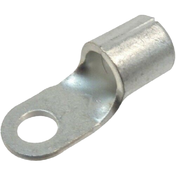 Pack of 7  R22-12 Lug L/P Ring 4AWG #1/2 UN-INSLD
