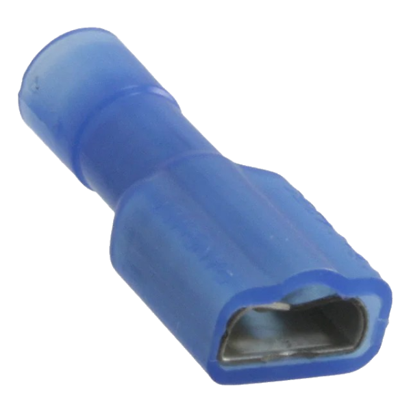 Pack of 10  DNF14-250FIB-C  Quick Connect Female  0.250" (6.35mm) 14-16 AWG Crimp Connector Fully Insulated