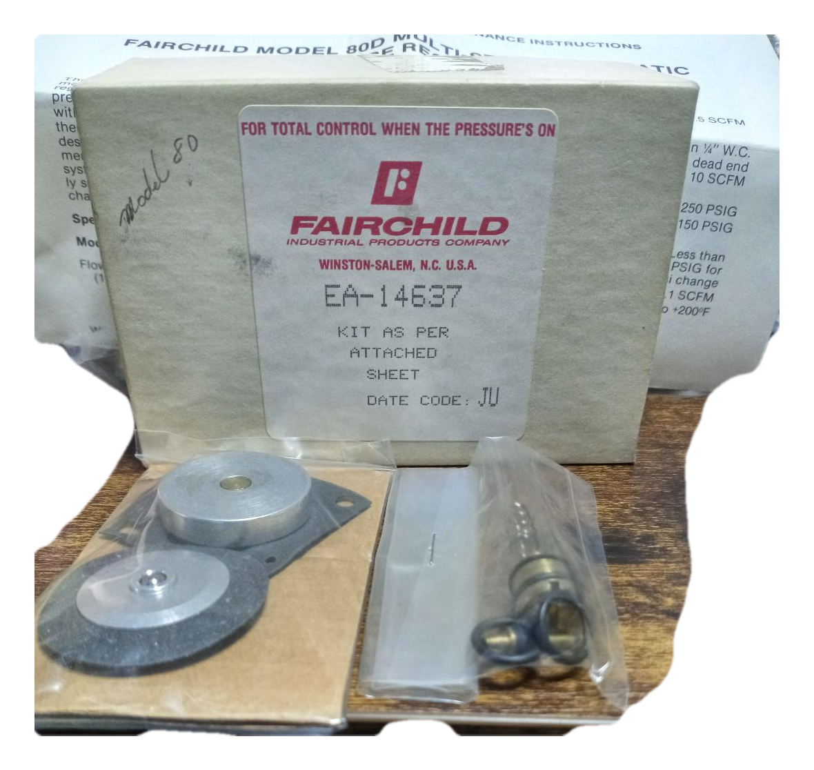 EA-14637  Mult-Stage Pneumatic Pressure Regulator Model 80D Kit 
