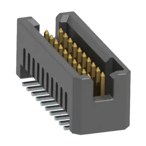 TFM-110-02-L-D  Connector Header Surface Mount 20 position 0.050" (1.27mm), RoHS  