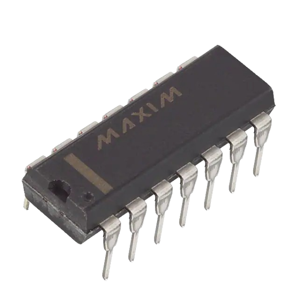 MAX8215EPD+  Supervisor Open Drain or Open Collector 5 Channel 14-PDIP