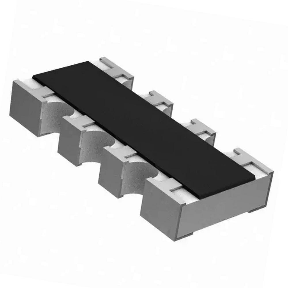 Pack of 375  741X083101JP  100 Ohm ±5% 62.5mW Power Per Element Isolated 4 Resistor Network/Array ±200ppm/°C 0804, Convex, Long Side Terminals, RoHS, Cut Tape
