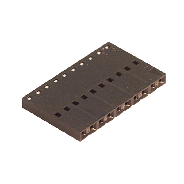 Pack of 5  0050579010  Rectangular 10 Connectors - Housings Receptacle Black 0.100" (2.54mm)