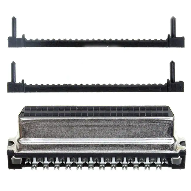 749699-5  Connector 50 Position D-Type Receptacle Female Sockets 
