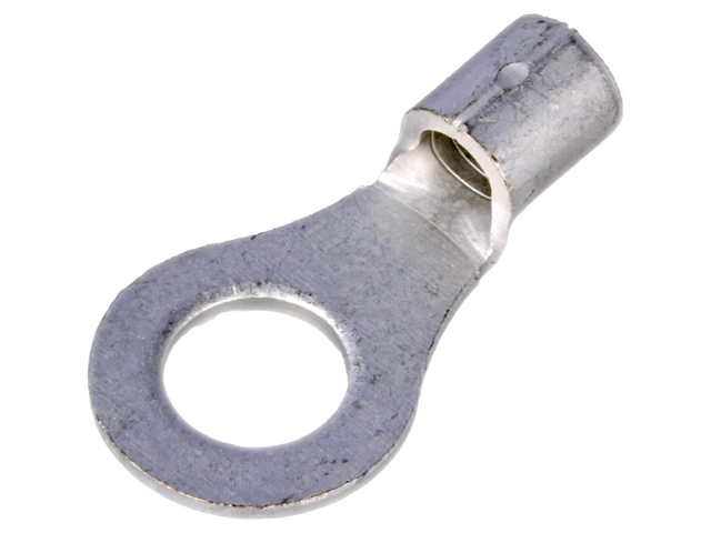 Pack of 100  R 5.5-6  ring; M6; 2.63-6.64mm2; crimped; for cable; non-insulated