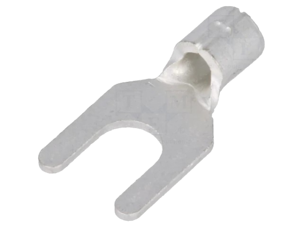  Pack of 150  2Y-4  fork; M4; 1.04÷2.63mm2; crimped; for cable; non-insulated