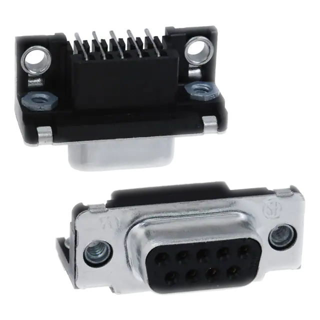 745781-6    Connector 9 Position D-Sub Receptacle, Female Sockets 
