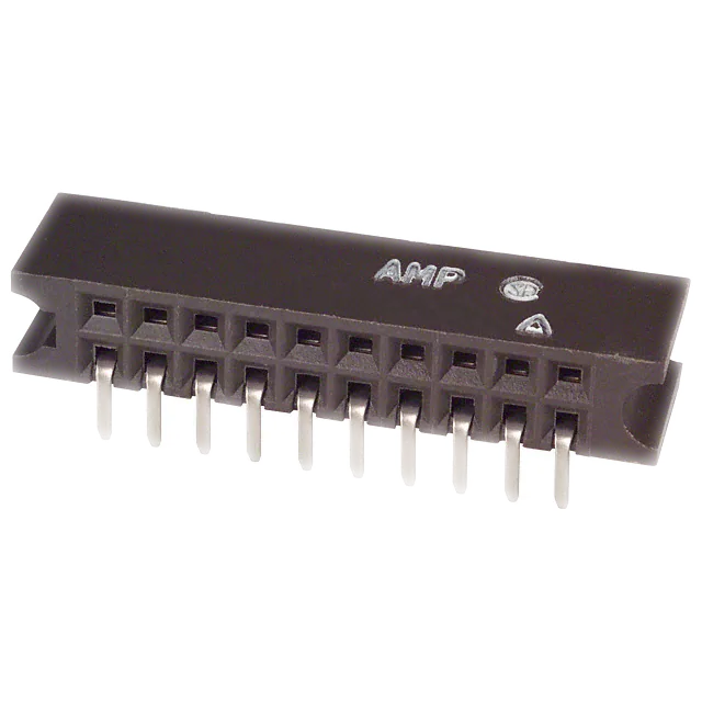 Pack of 2  5-532955-3  Connector Receptacle 20 Position 2.54mm Right Angle Gold :RoHS
