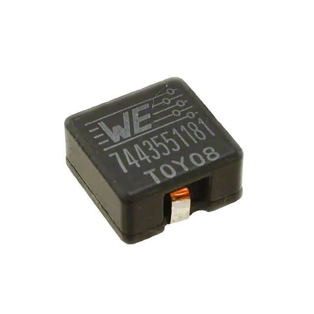 Pack of 2  7443551181  Shielded Wirewound Inductor 22mOhm 7.5A Surface Mount :RoHS
