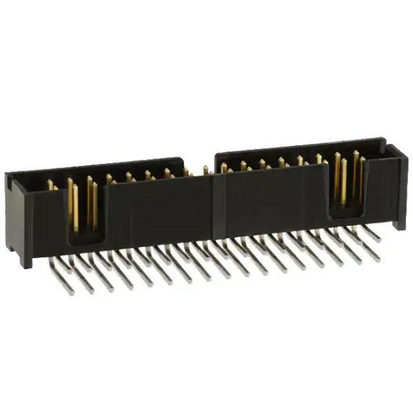 5103310-7  Connector Header Through Hole, Right Angle 34 position 0.100" (2.54mm)