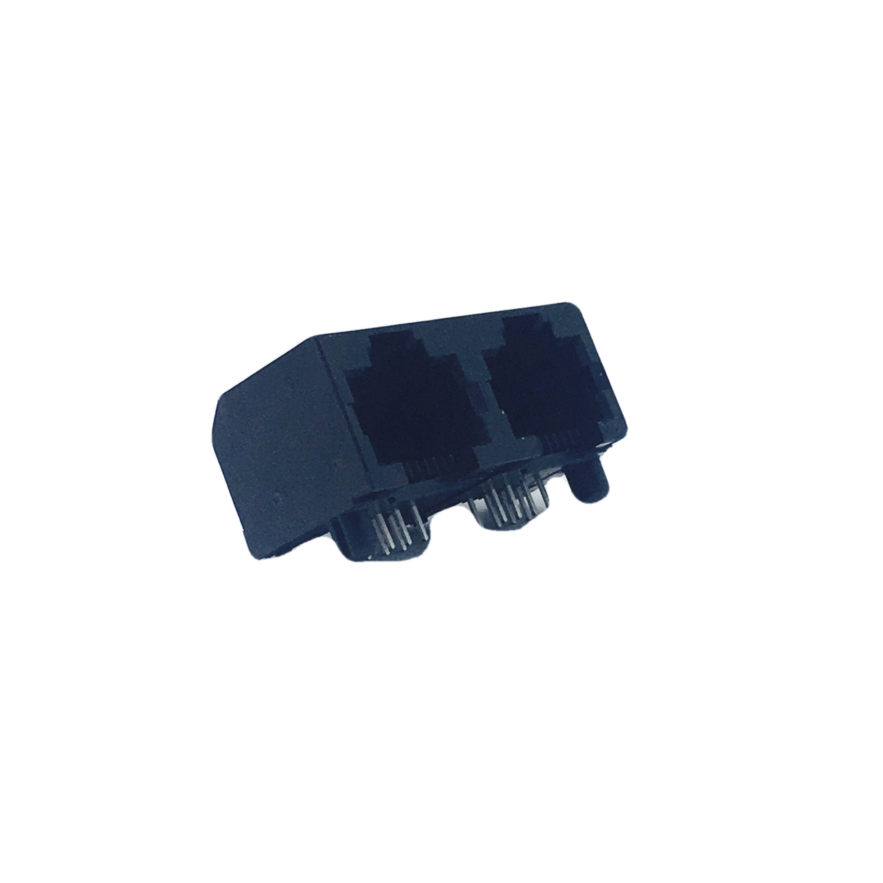 Pack of 5  RJHSE-5080-02   Conn RJ-45 F 16 POS 2.03mm Solder RA Thru-Hole 16 Terminal 2 Port Cat 5