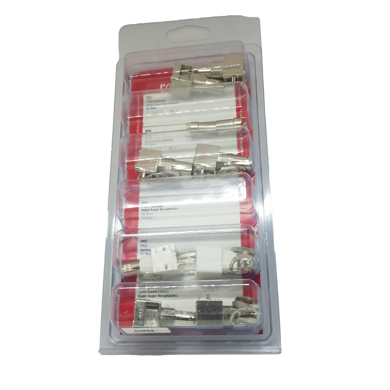 76650-0171   PCB Mount BNC Vertical And Right Angle Receptacle