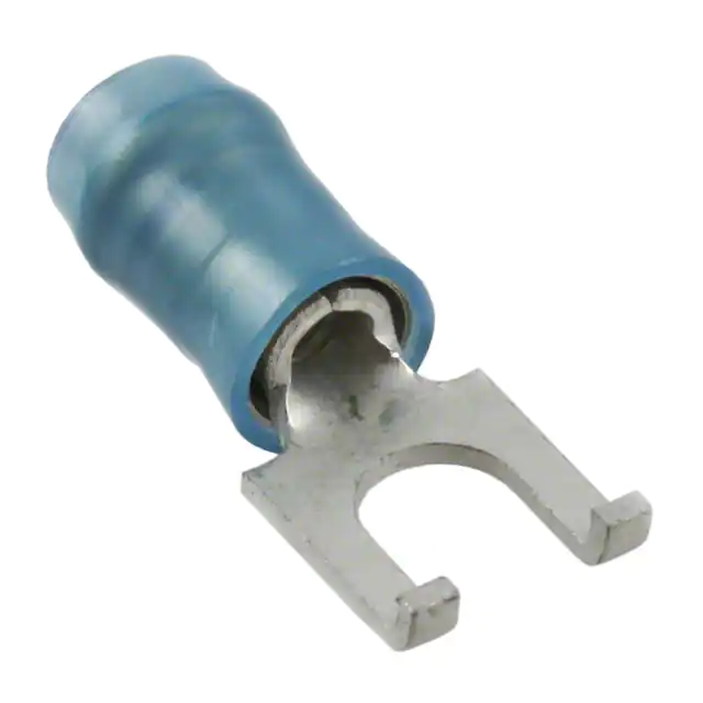 Pack of 10  2-320862-1  Connector Terminal Crimp Blue 8 Stud Spade 14-16 AWG
