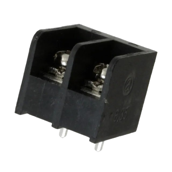 Pack of 2  OSTYK22102030  Conn Terminal Block 2 POS 6.35mm Solder; RoHS.