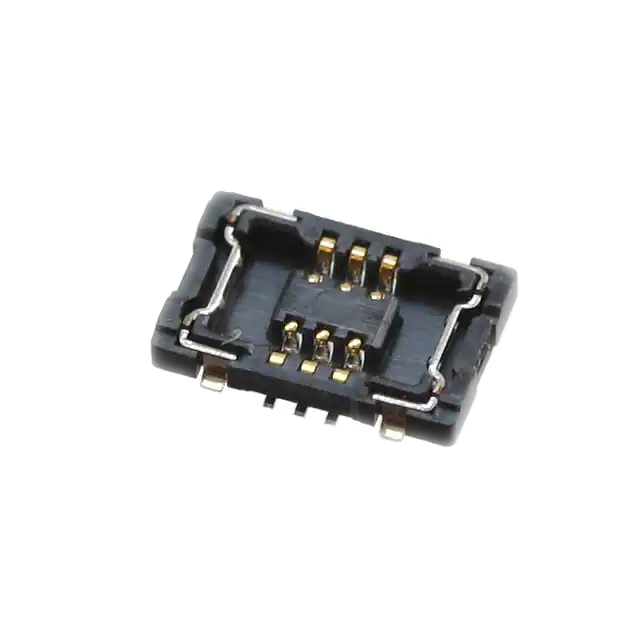 Pack of 6  5035480620   Connector Receptacle 6 Position Center Strip Contacts Surface Mount Gold :Rohs
